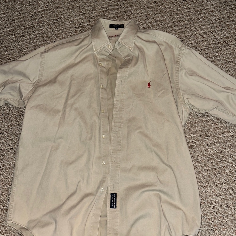 Long sleeve Blair button down polo Ralph Lauren shirt